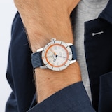 Zodiac Super Sea Wolf Compression Diver Automatic Rubber Strap Watch