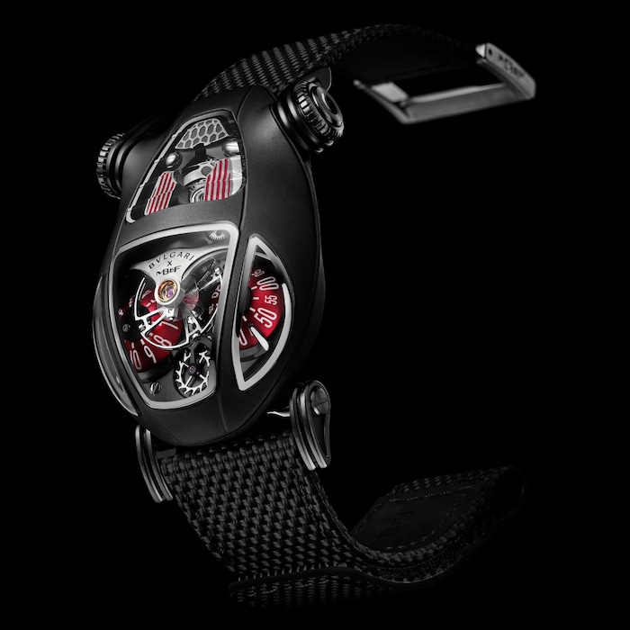 MB&F X BVLGARI MB&F X BVLGARI Serpenti Stainless Steel Black PVD Limited Edition Watch