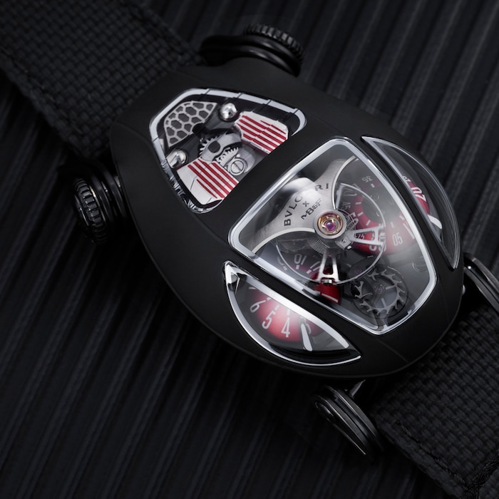 MB&F X BVLGARI MB&F X BVLGARI Serpenti Stainless Steel Black PVD Limited Edition Watch