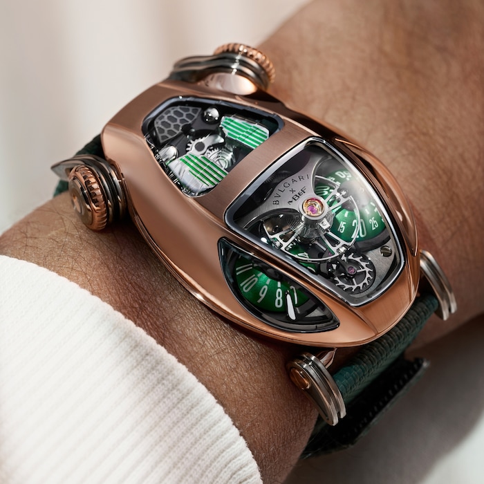 MB&F X BVLGARI MB&F X BVLGARI Serpenti Rose Gold Limited Edition Watch