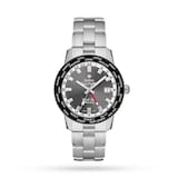 Zodiac Limited Edition Super Sea Wolf World Time 40mm Mens Watch