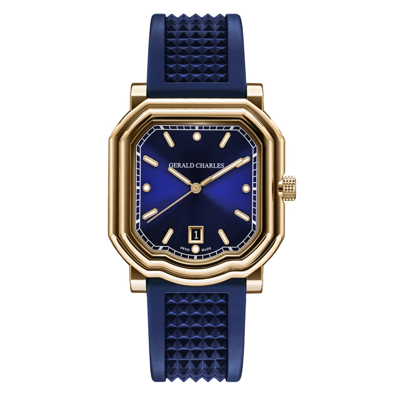 Gerald Charles Maestro 2.0 Ultra-Thin 39mm Mens Watch Blue