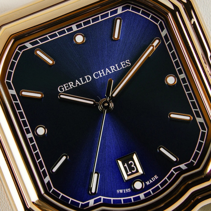 Gerald Charles Maestro 2.0 Ultra-Thin 39mm Mens Watch Blue