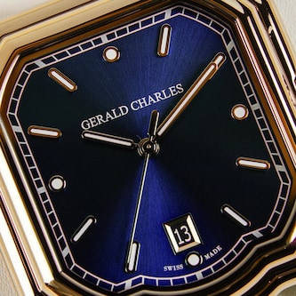 Gerald Charles Maestro 2.0 Ultra-Thin 39mm Mens Watch Blue