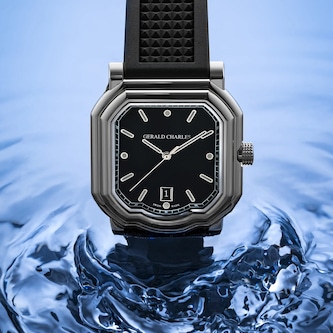 Gerald Charles Maestro 2.0 Ultra-Thin 39mm Mens Watch Black