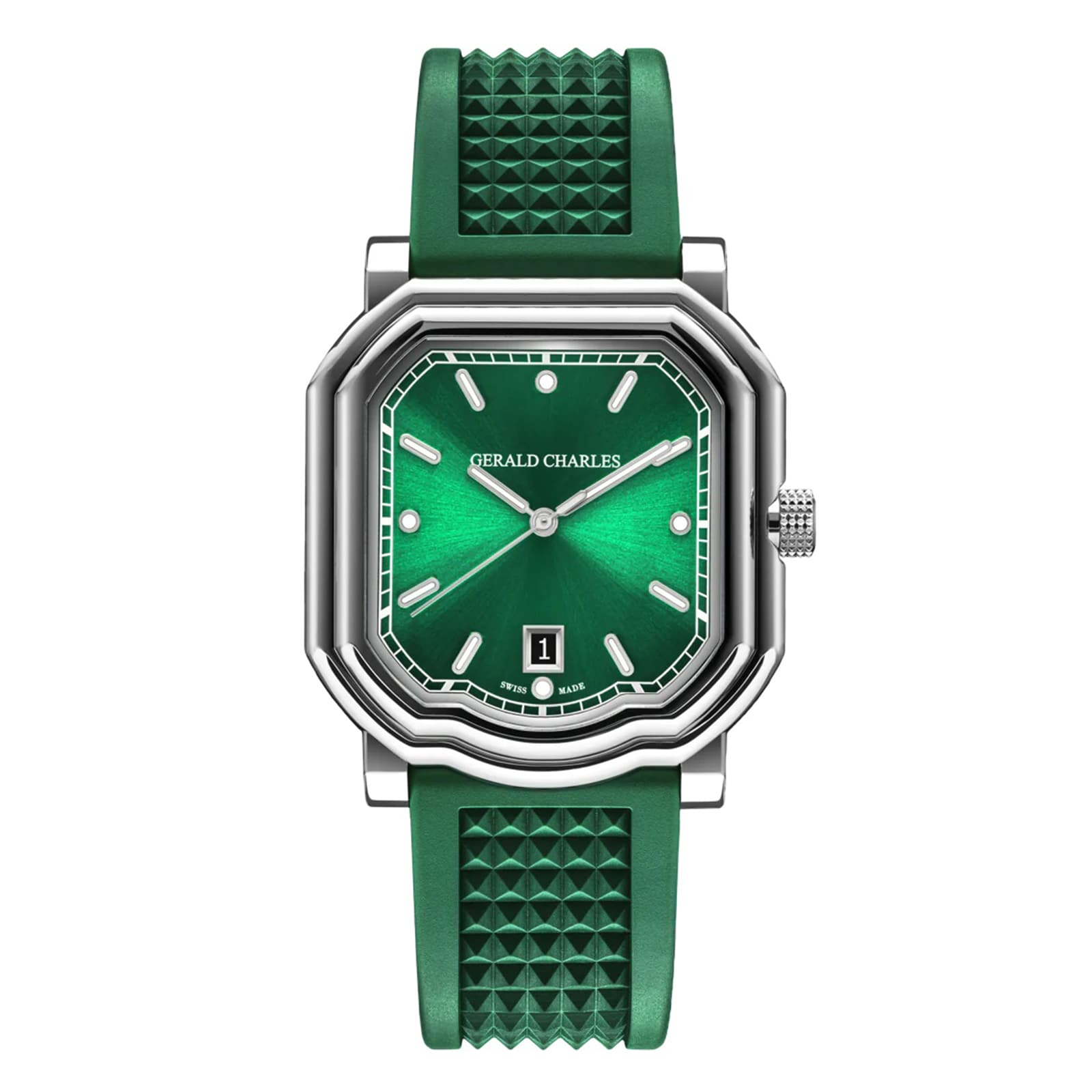 Gerald Charles Maestro 2.0 Ultra-Thin 39mm Mens Watch Green Gerald Charles Maestro 2.0 Ultra-Thin 39mm Mens Watch Green