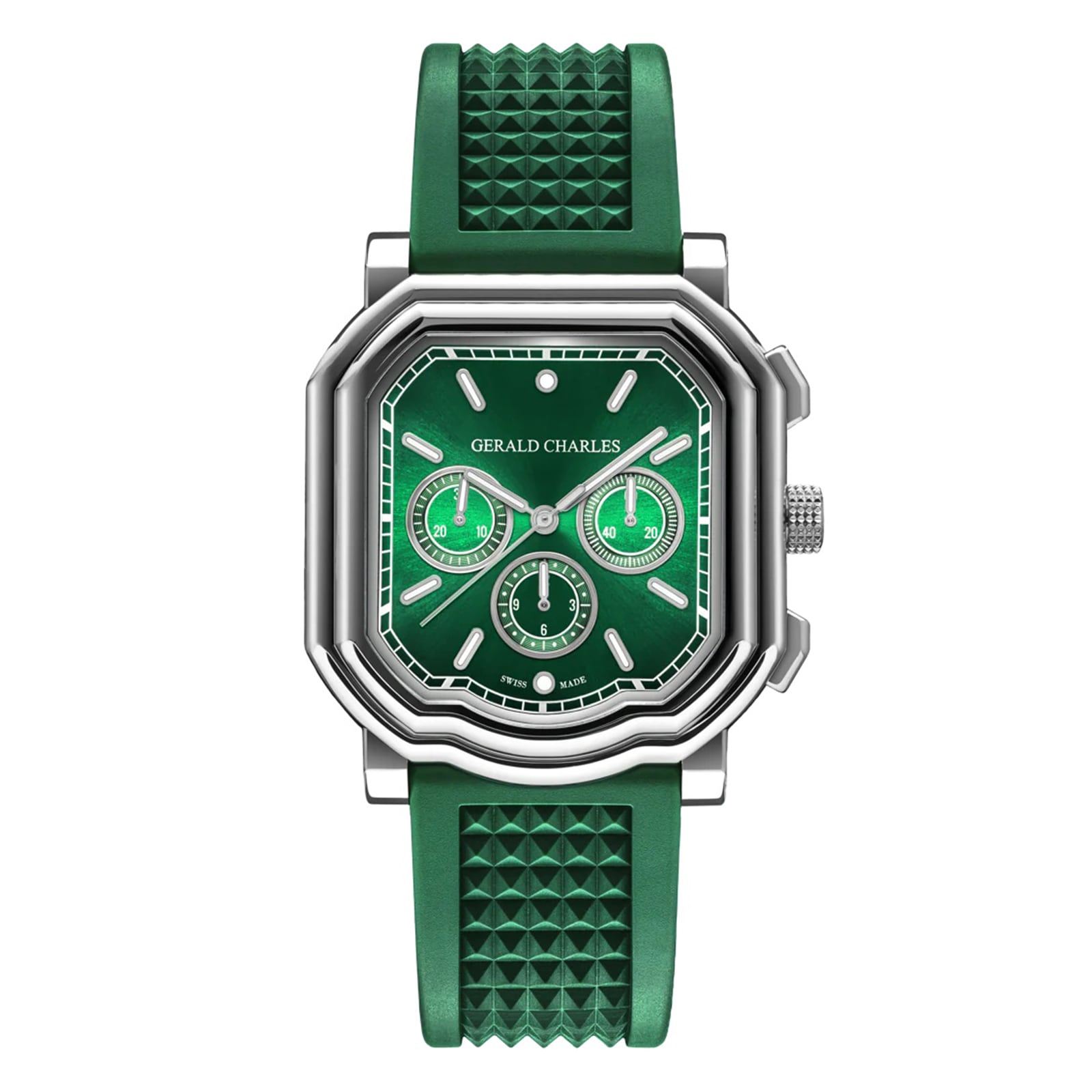 Gerald Charles Maestro 3.0 Chronograph 39mm Mens Watch Green Gerald Charles Maestro 3.0 Chronograph 39mm Mens Watch Green