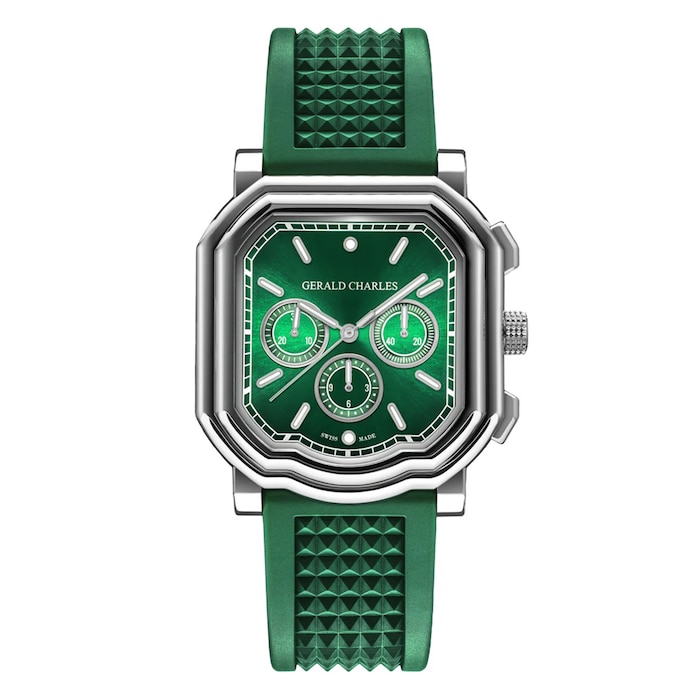 Gerald Charles Maestro 3.0 Chronograph 39mm Mens Watch Green