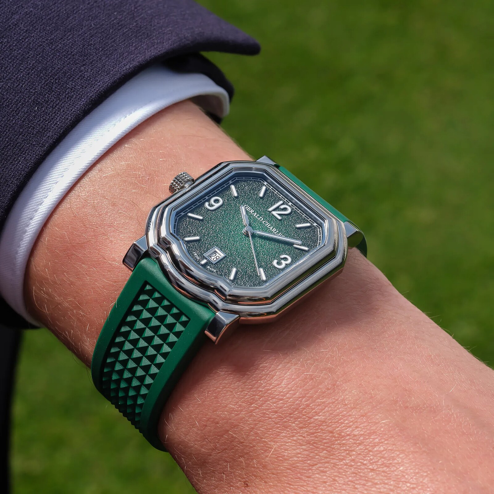 Gerald Charles Maestro GC Sport Limited Edition 39mm Mens Watch Green