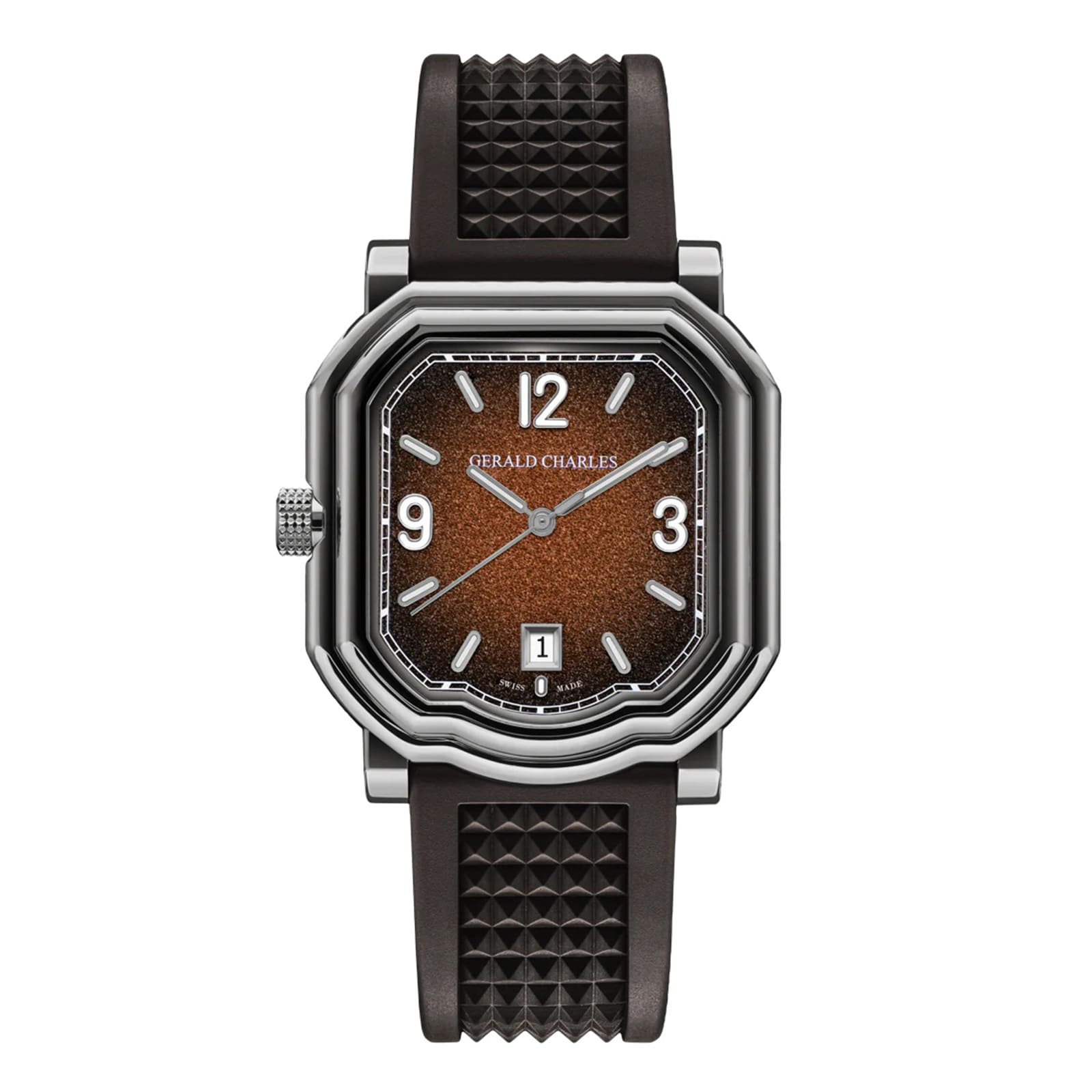 Gerald Charles Maestro GC Sport Limited Edition 39mm Mens Watch Brown Gerald Charles Maestro GC Sport Limited Edition 39mm Mens Watch Brown