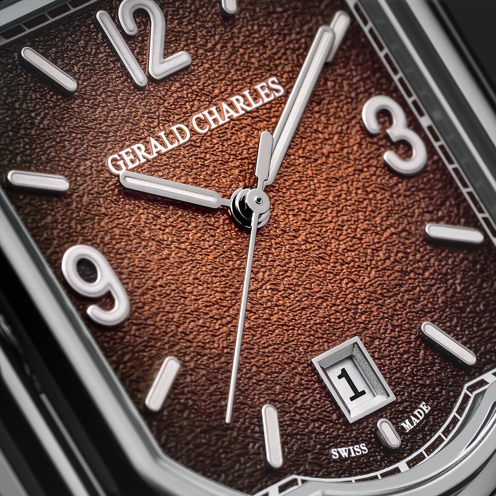 Gerald Charles Maestro GC Sport Limited Edition 39mm Mens Watch Brown Gerald Charles Maestro GC Sport Limited Edition 39mm Mens Watch Brown