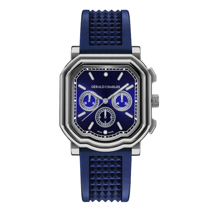 Gerald Charles Maestro 3.0 Chronograph 39mm Mens Watch Blue