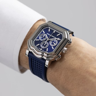 Gerald Charles Maestro 3.0 Chronograph 39mm Mens Watch Blue