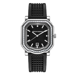 18620013 - Maestro 2.0 Ultra-Thin Gem-Set 39mm Mens Watch Black