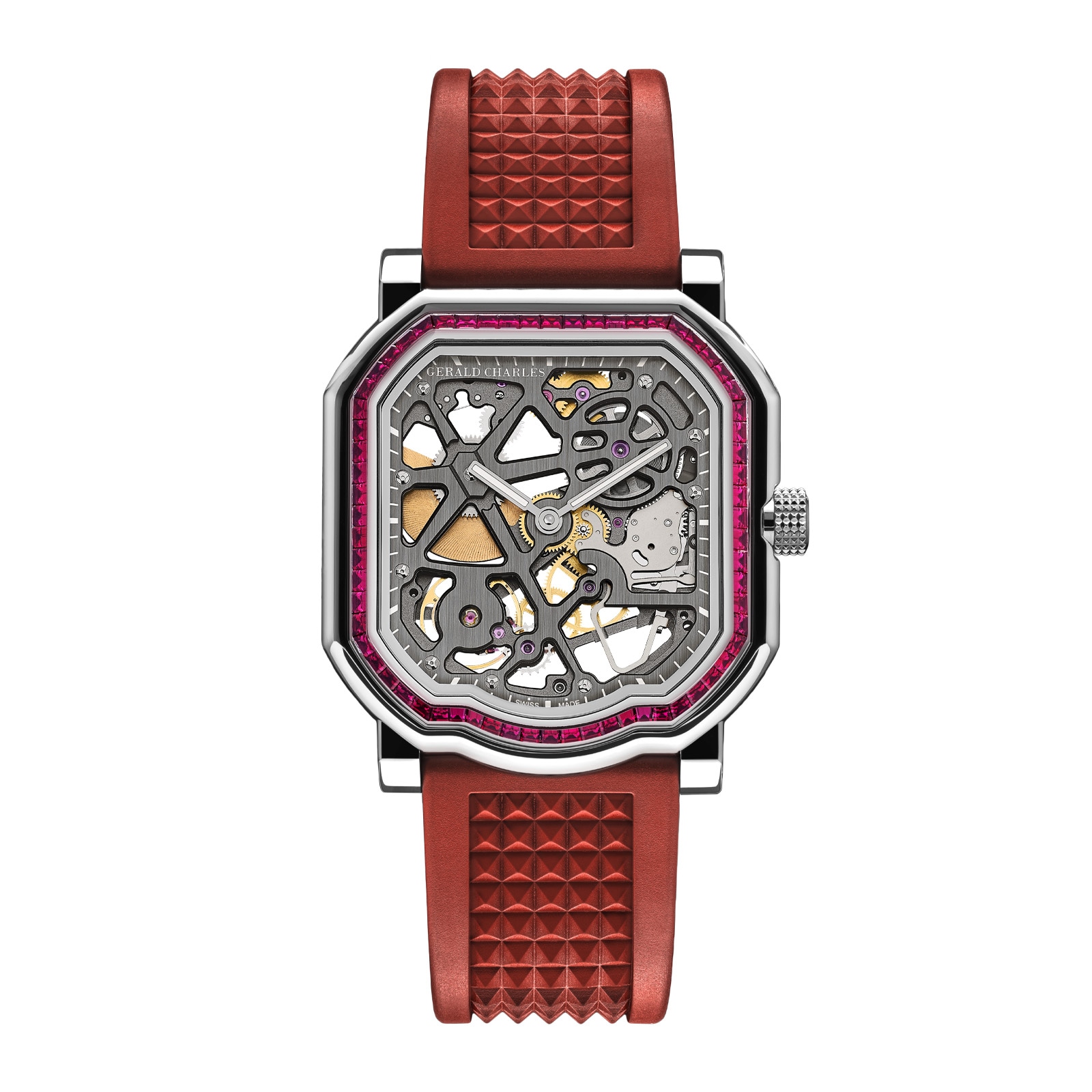 Gerald Charles Maestro 8.0 Squelette Gem-Set Rubies