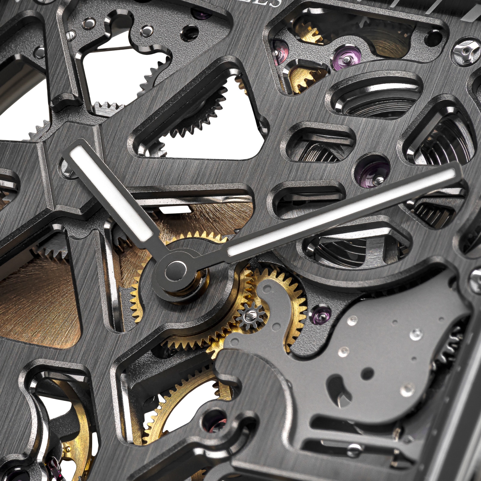 Gerald Charles Maestro 8.0 Squelette Gem-Set Rubies