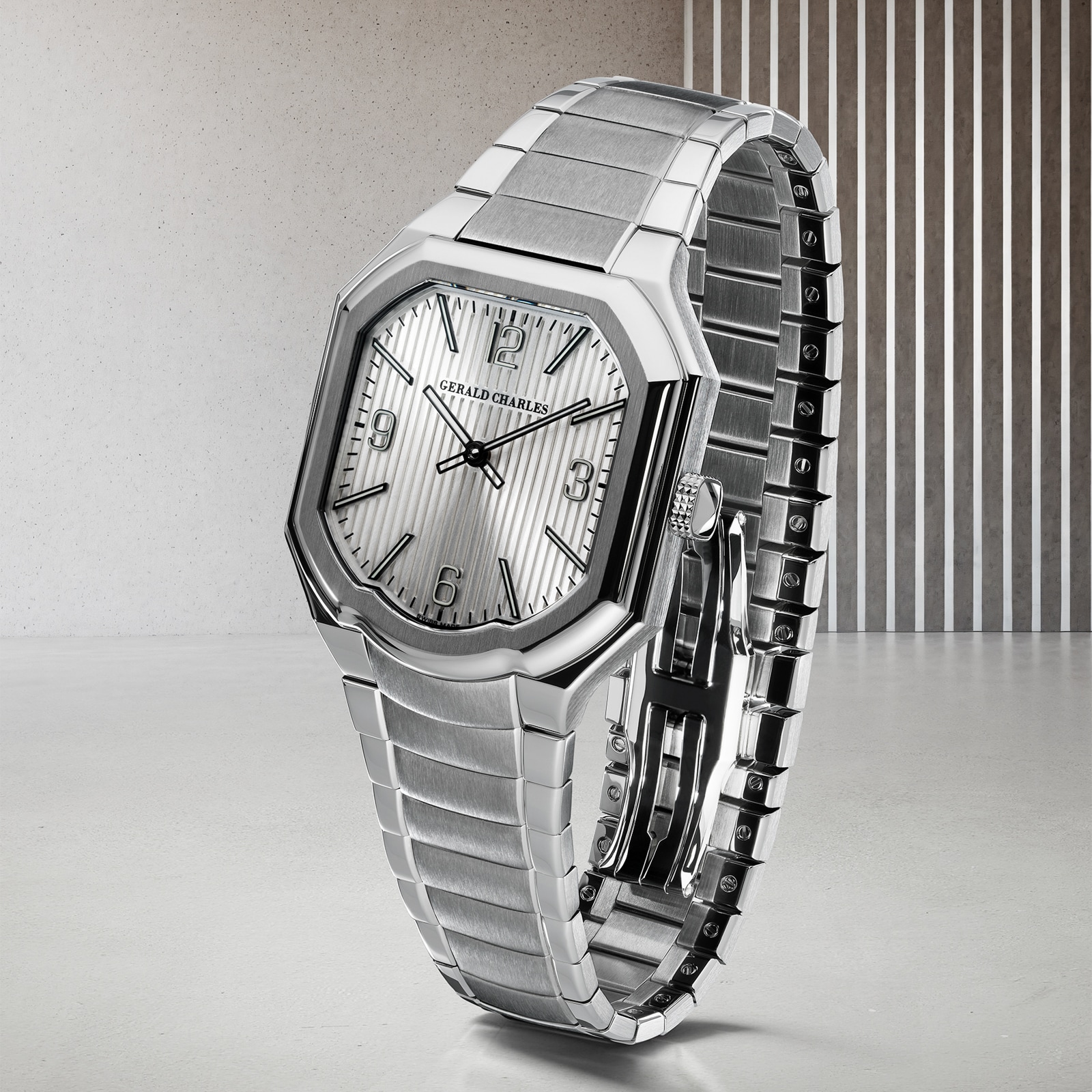Gerald Charles Masterlink Silver