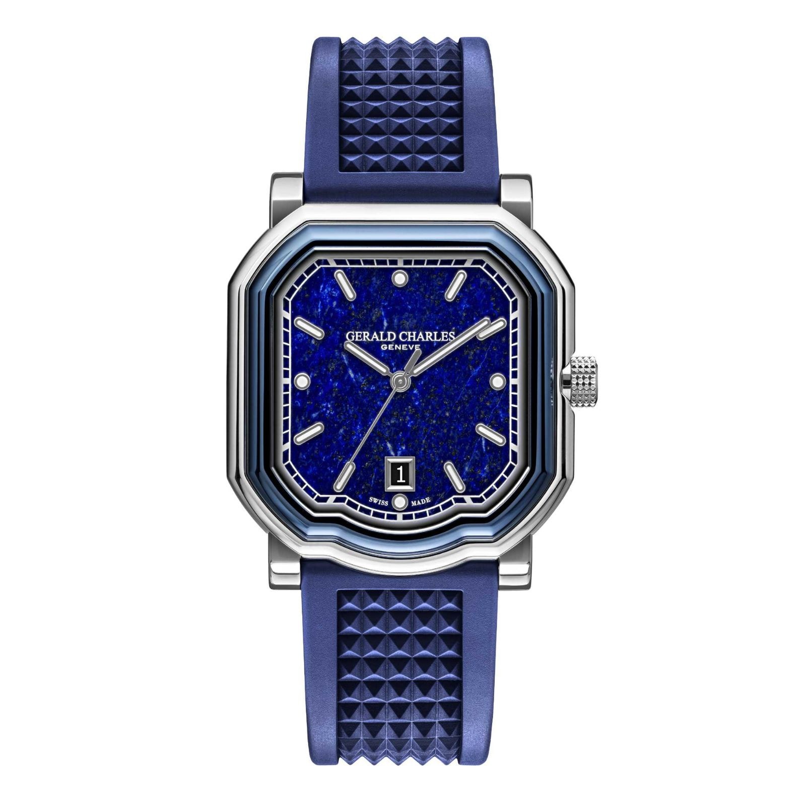 Gerald Charles Maestro 2.0 Ultra-Thin 39mm Mens Watch Blue Gerald Charles Maestro 2.0 Ultra-Thin 39mm Mens Watch Blue