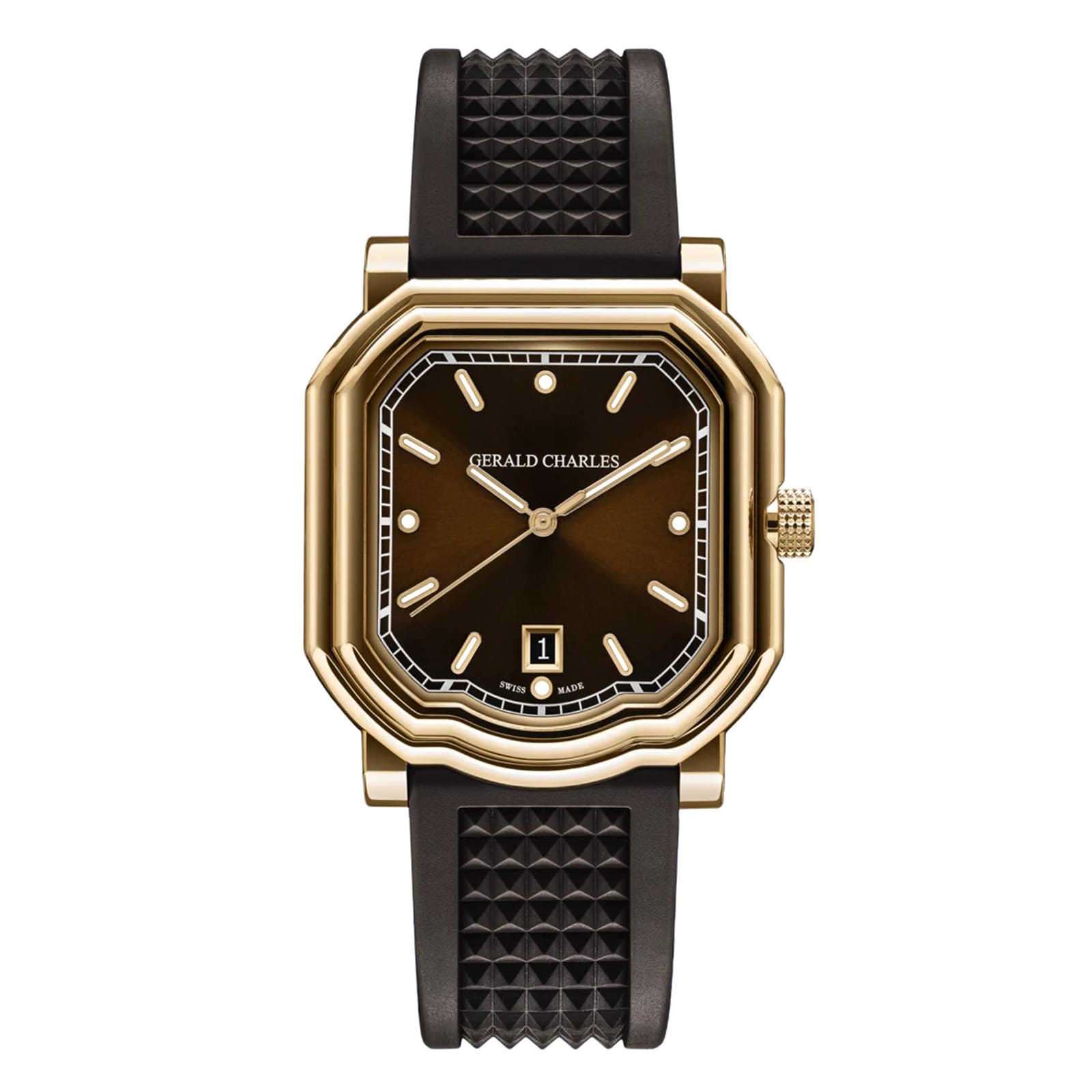Gerald Charles Maestro 2.0 Ultra-Thin 39mm Mens Watch Brown Gerald Charles Maestro 2.0 Ultra-Thin 39mm Mens Watch Brown