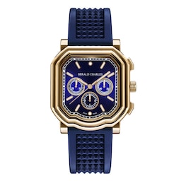 18620033 - Maestro 3.0 Chronograph 39mm Mens Watch Blue 18K Rose Gold
