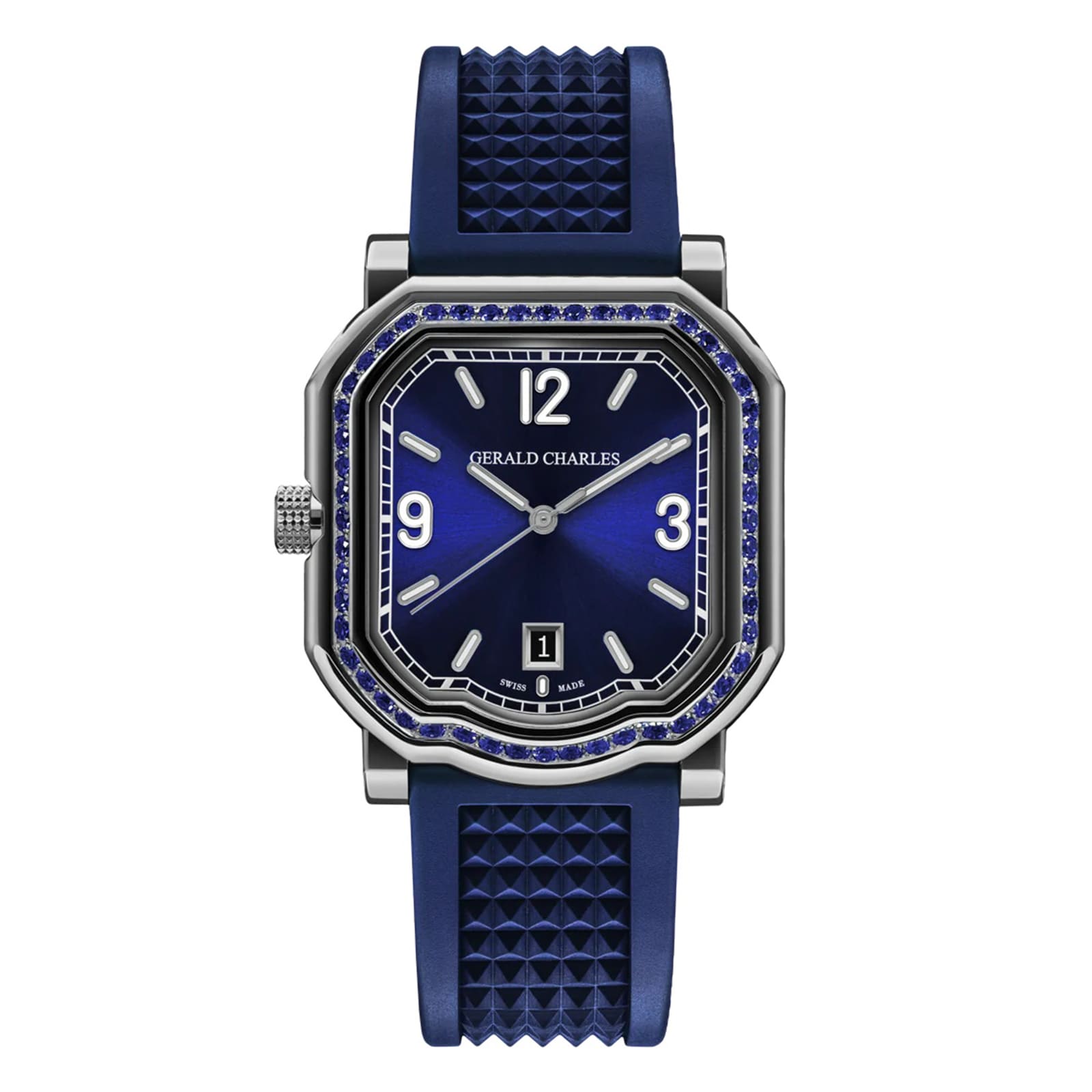 Maestro GC Sport Gem-Set 39mm Mens Watch Blue