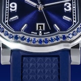 Gerald Charles Maestro GC Sport Gem-Set 39mm Mens Watch Blue