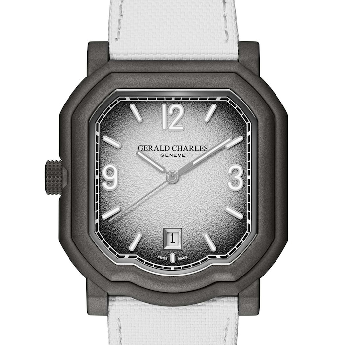 Gerald Charles Maestro GC Sport Tennis 39mm Limited Edition Mens Watch White