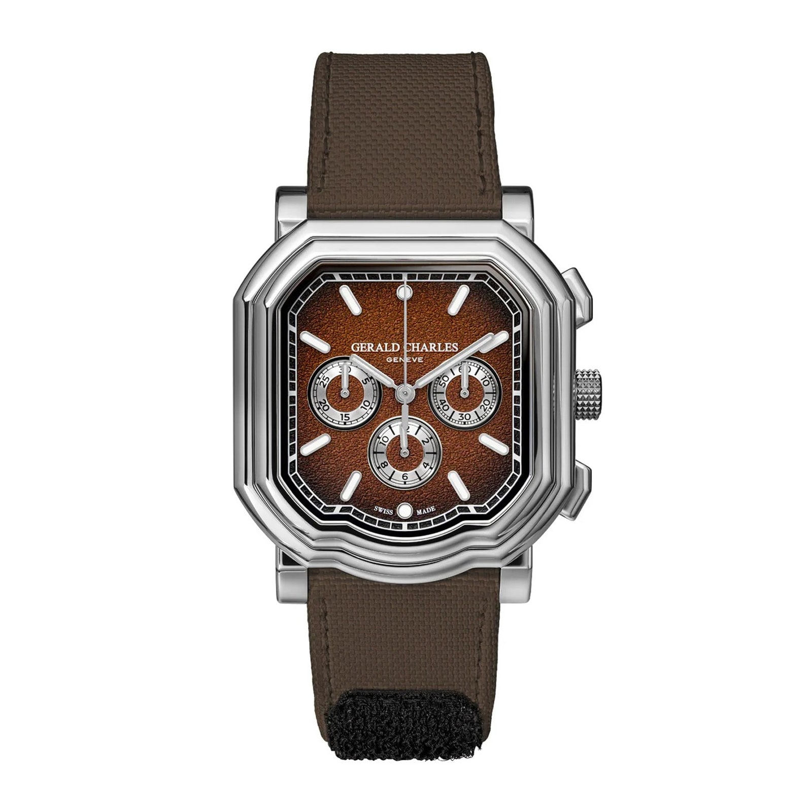 Gerald Charles Maestro 3.0 Chronograph 39mm Limited Edition Mens Watch Brown