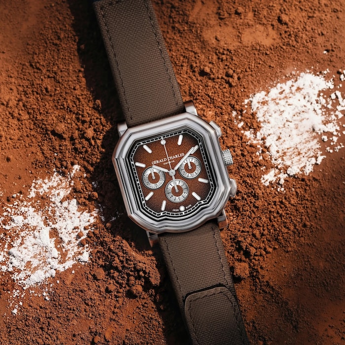 Gerald Charles Maestro 3.0 Chronograph 39mm Limited Edition Mens Watch Brown