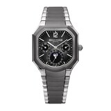 Gerald Charles Masterlink Perpetual Calendar 40mm Mens Watch Grey
