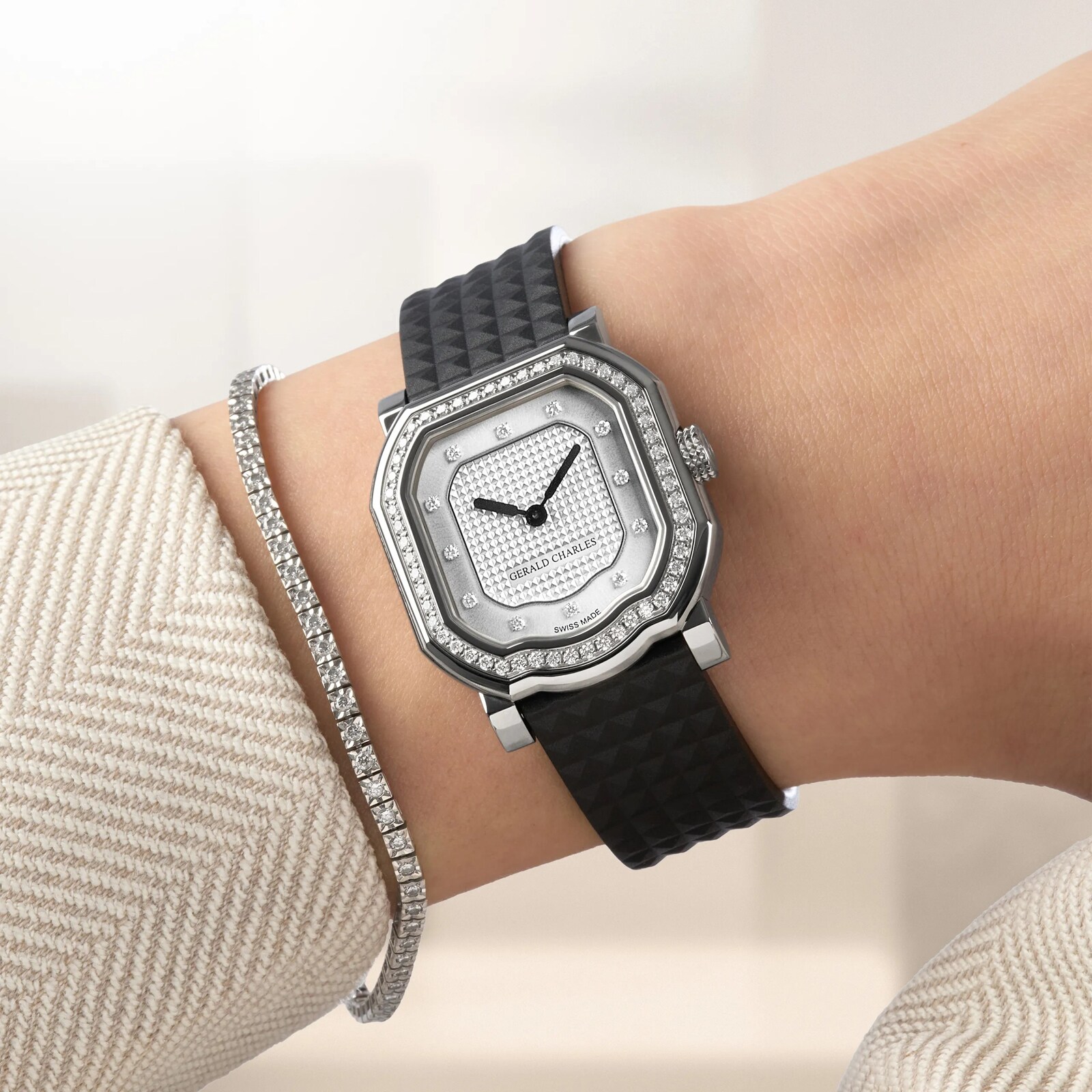 Gerald Charles Mini Maestro 30mm Unisex Watch Silver