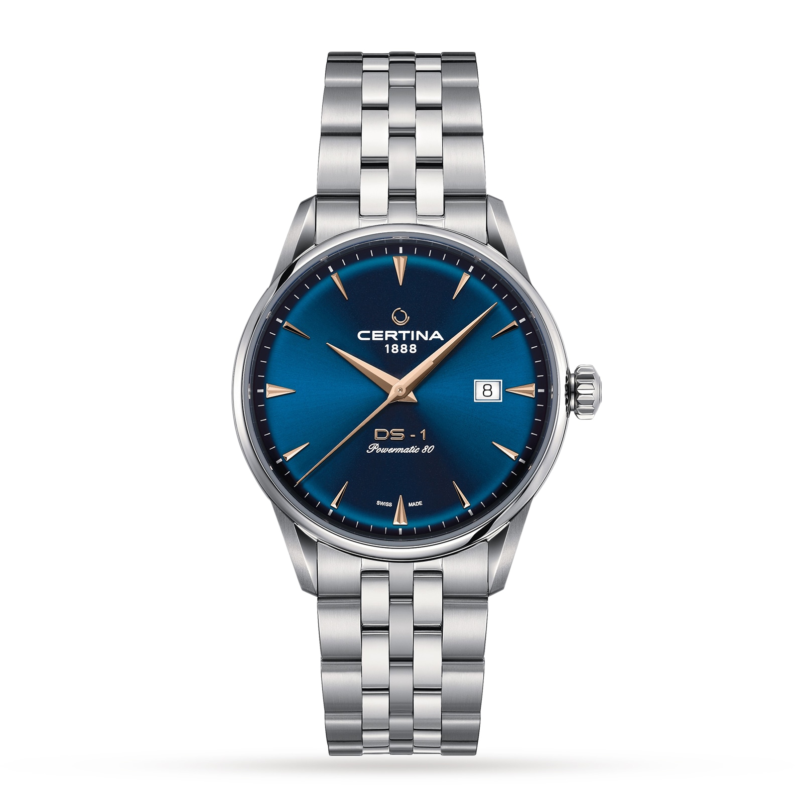 Certina Urban DS-1 Mens Blue Dial 40mm Watch