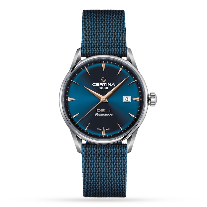 Certina Urban DS-1 Mens Blue Dial 40mm Watch