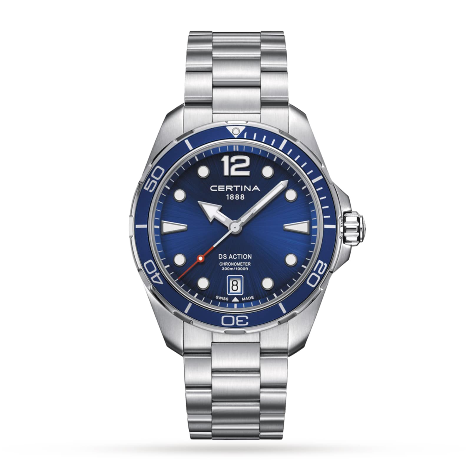 Click to view product details and reviews for Aqua Ds Action Blue Dial 43mm Mens Watch.