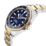 Certina Aqua DS Action Diver Blue Dial 43mm Mens Watch
