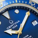 Certina Aqua DS Action Diver Sea Turtle Conservancy Special Edition 38mm Mens Watch
