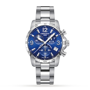 Certina Sport DS Podium Blue Dial 41mm Mens Watch