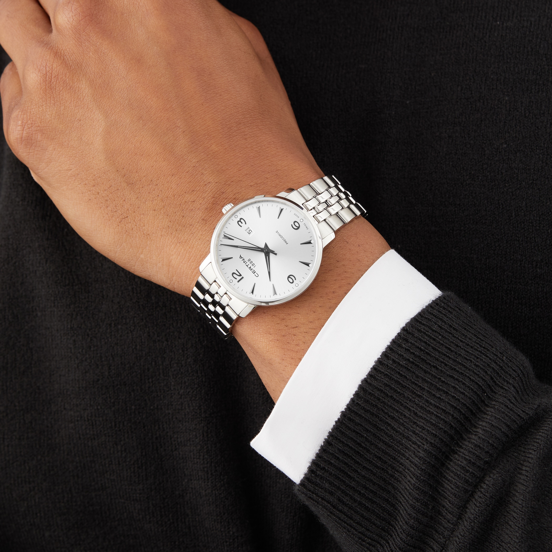 Certina Urban DS Caimano Silver Dial 39mm Mens Watch Certina Urban DS Caimano Silver Dial 39mm Mens Watch