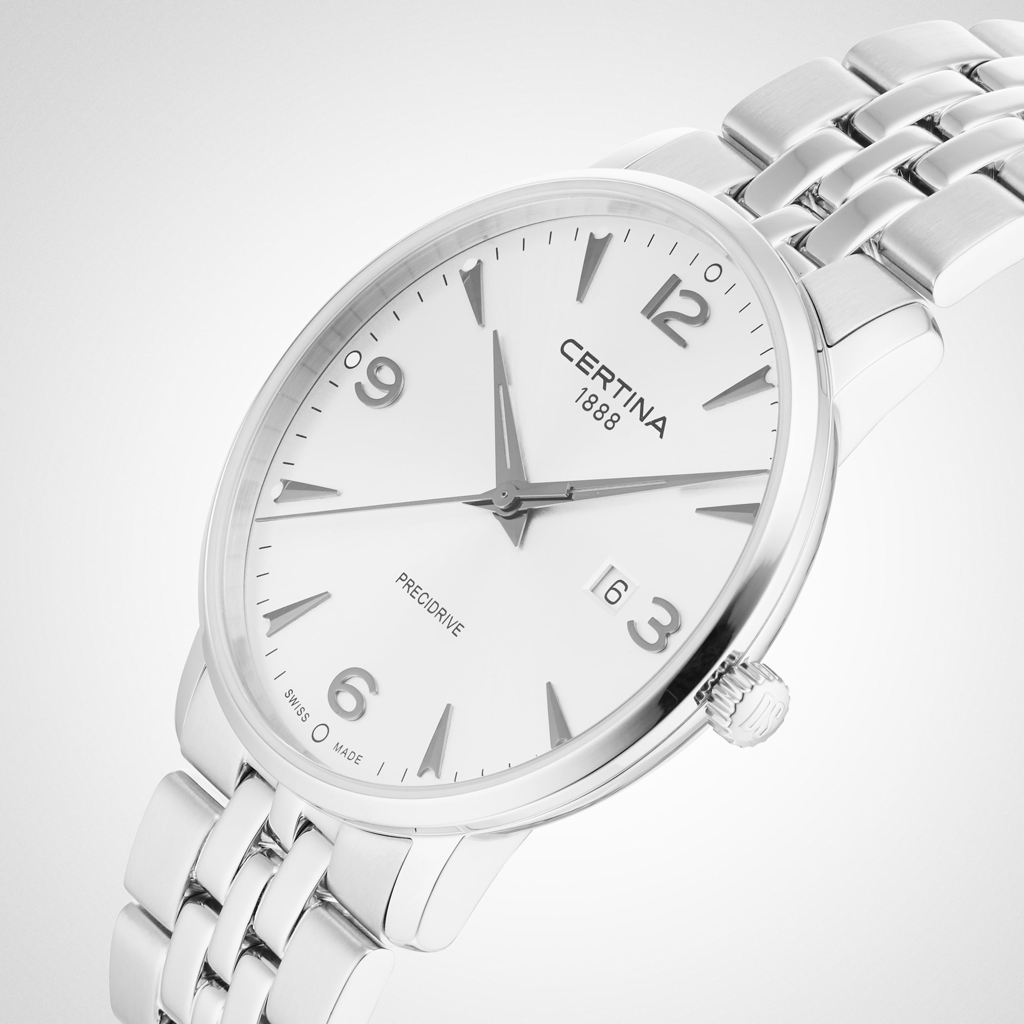 Certina Urban DS Caimano Silver Dial 39mm Mens Watch Certina Urban DS Caimano Silver Dial 39mm Mens Watch