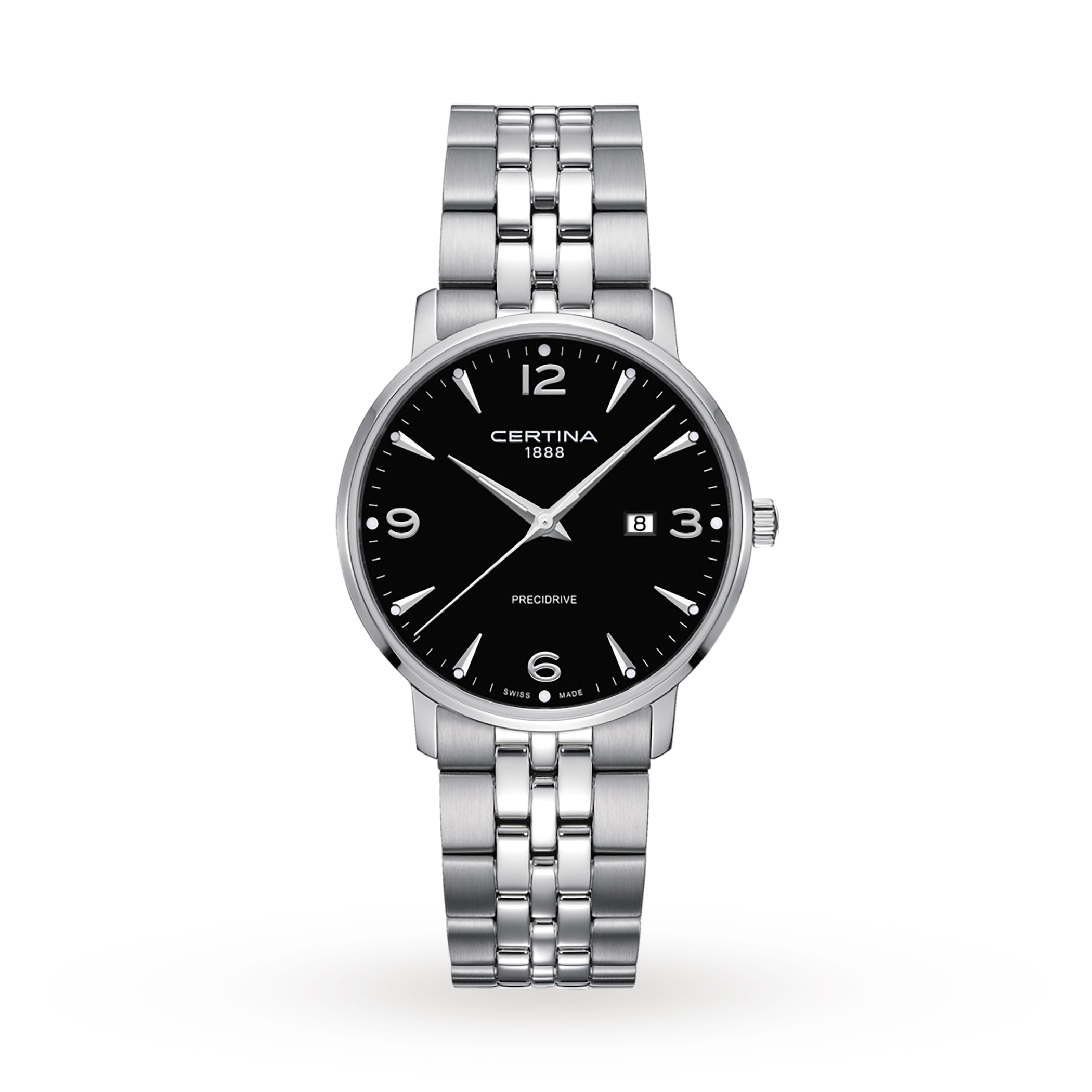 Certina Urban DS Caimano Black Dial 39mm Mens Watch Certina Urban DS Caimano Black Dial 39mm Mens Watch