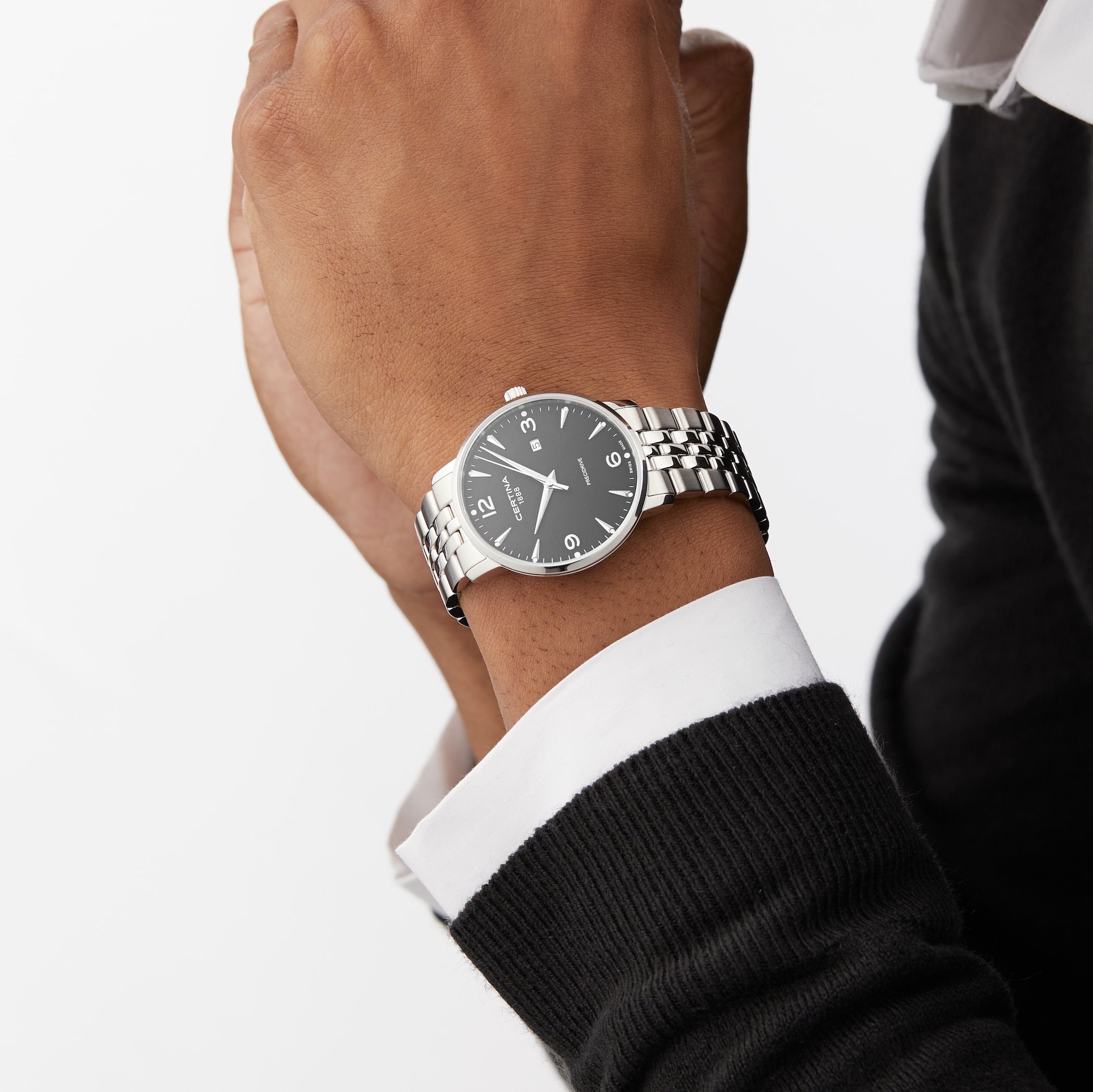 Certina Urban DS Caimano Black Dial 39mm Mens Watch Certina Urban DS Caimano Black Dial 39mm Mens Watch