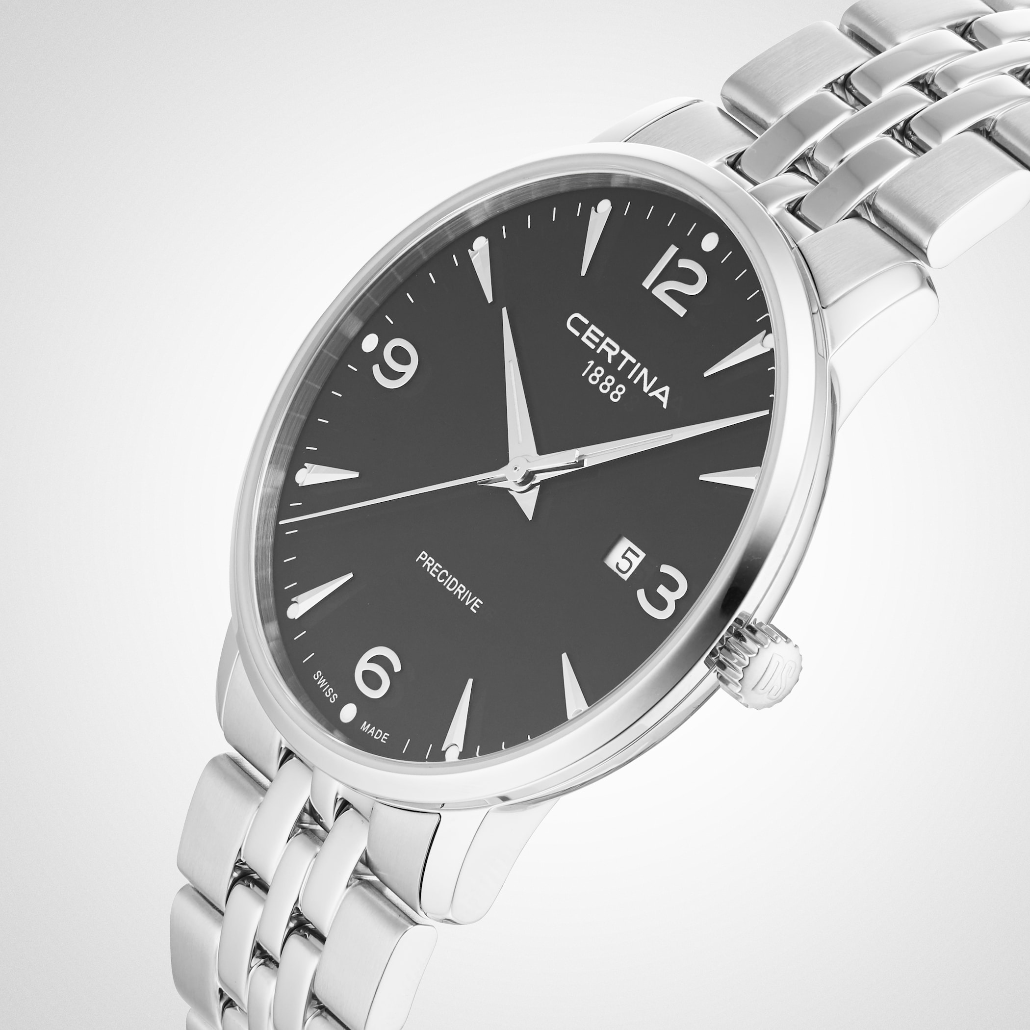 Certina Urban DS Caimano Black Dial 39mm Mens Watch Certina Urban DS Caimano Black Dial 39mm Mens Watch