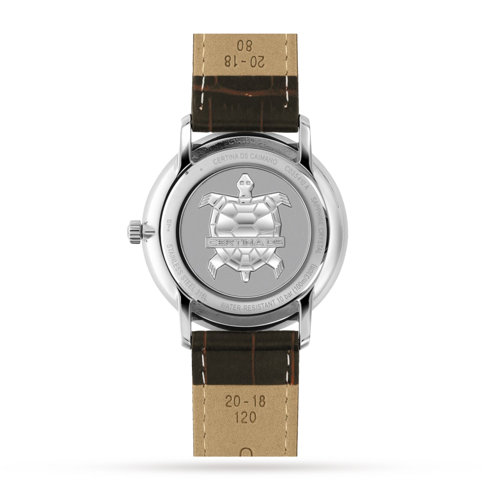 Certina Urban DS Caimano Silver Dial 39mm Mens Watch