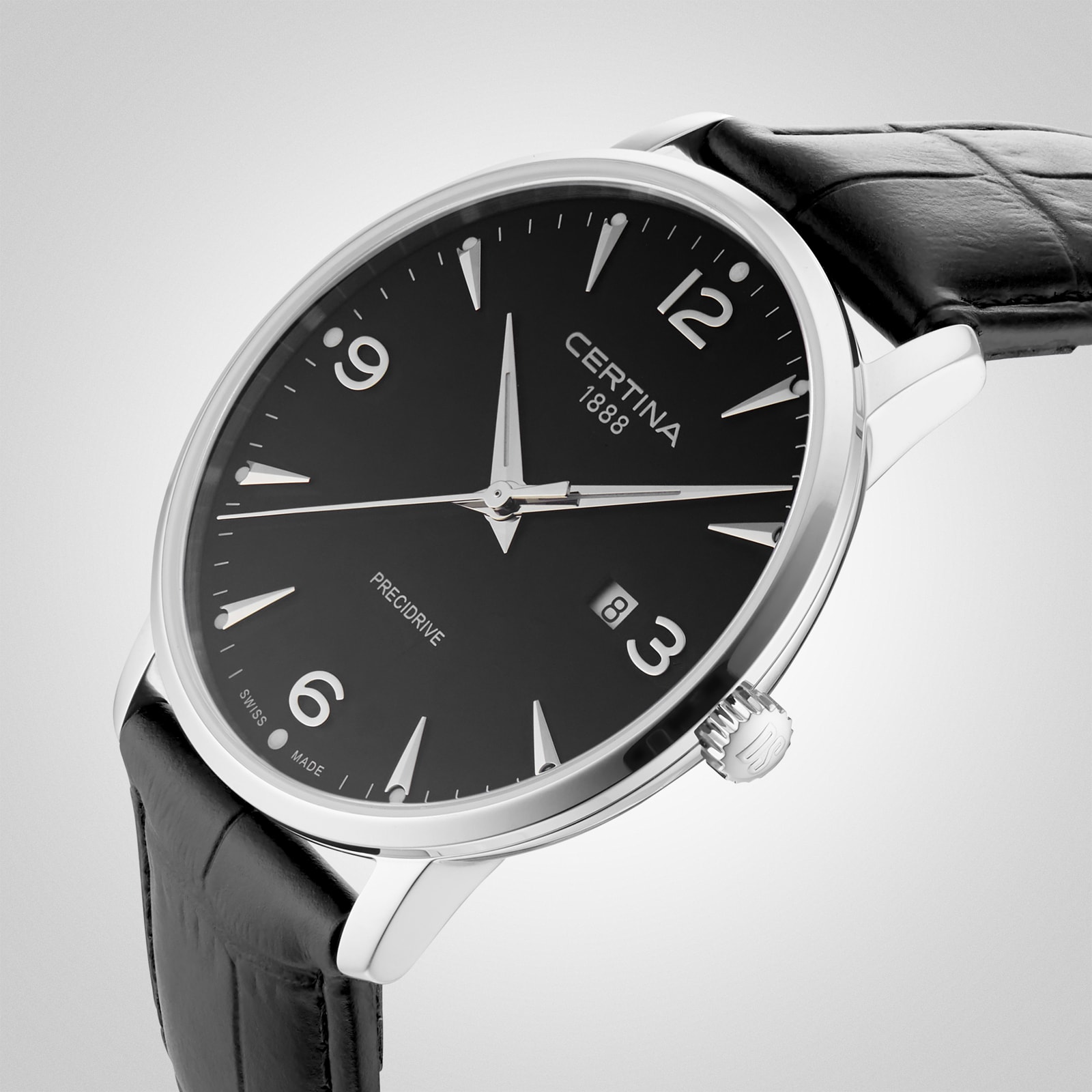 Certina Urban DS Caimano Black Dial 39mm Mens Watch Certina Urban DS Caimano Black Dial 39mm Mens Watch
