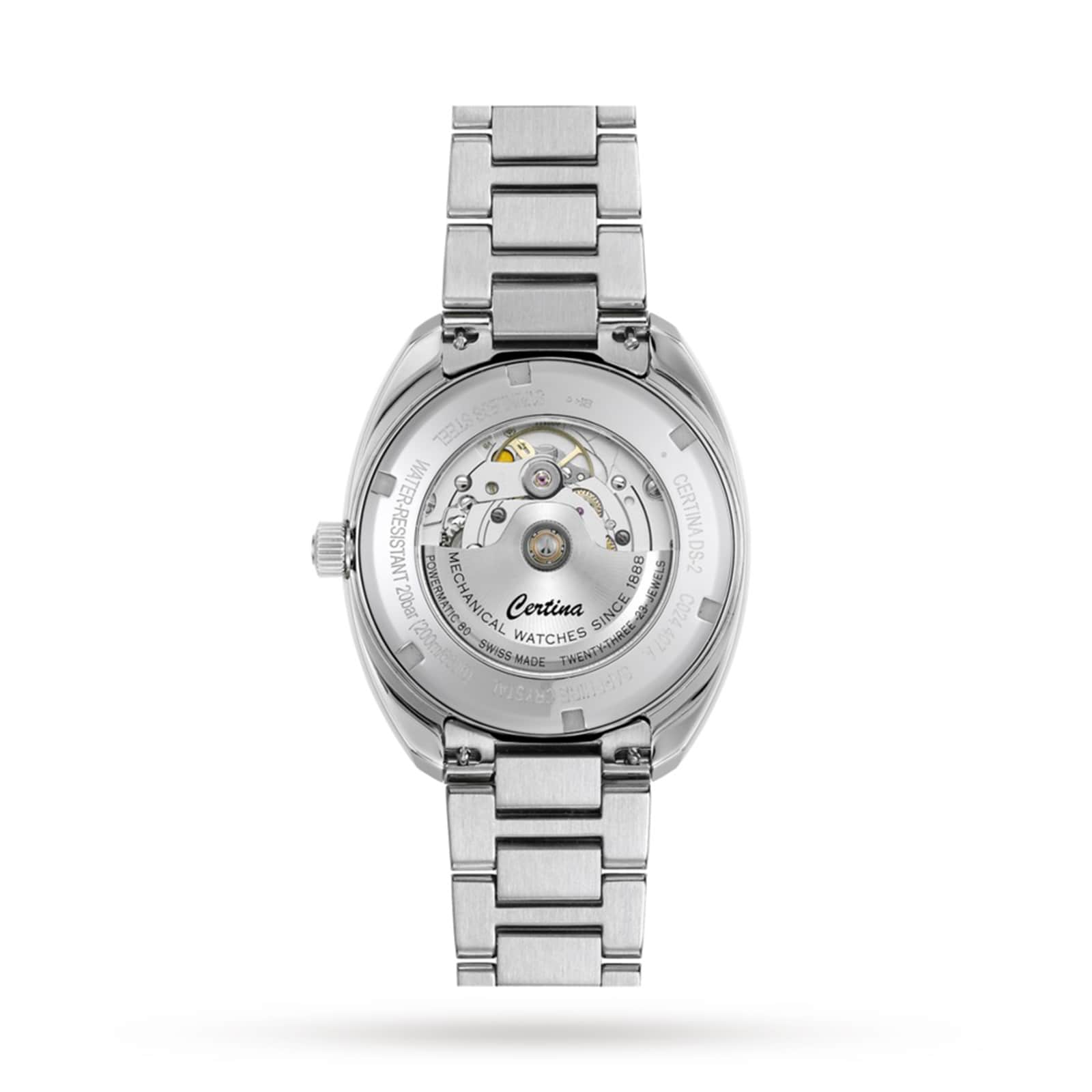 Certina Heritage DS-2 Powermatic 40mm Mens Watch - Blue Dial Certina Heritage DS-2 Powermatic 40mm Mens Watch - Blue Dial