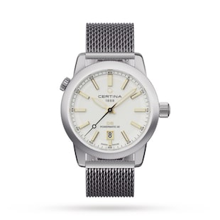 Certina Sport DS+ 41mm Mens Watch Kit - Cream Dial