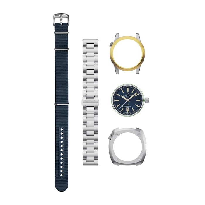 Certina Urban DS+ 37.4mm Mens Watch Kit - Blue Dial