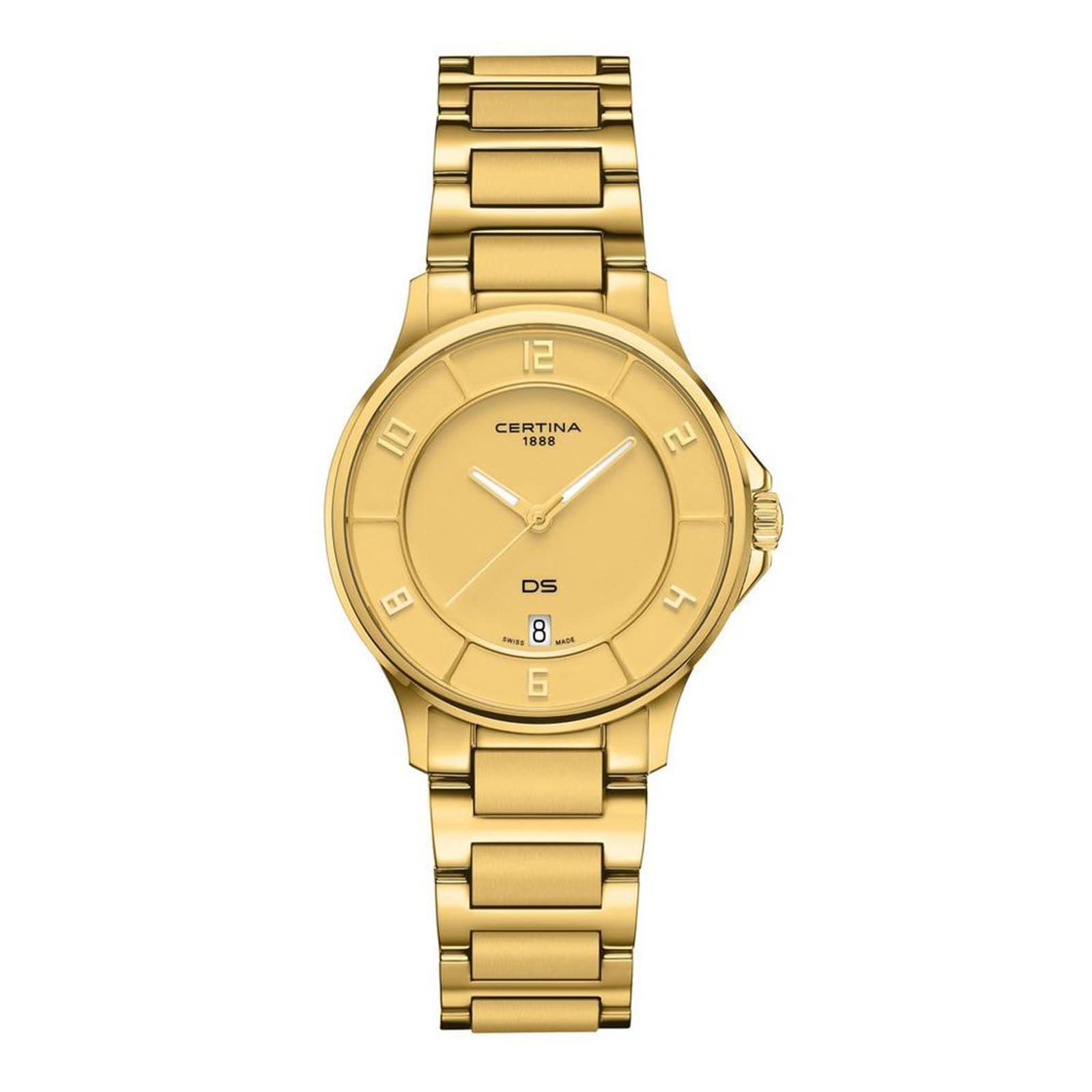 Certina Urban DS-6 Yellow Gold 35mm Ladies Watch