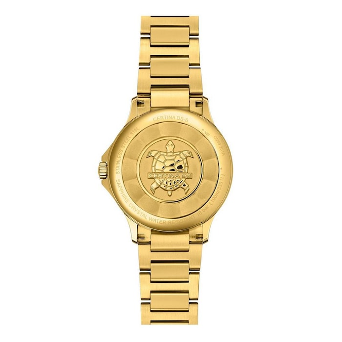 Certina Urban DS-6 Yellow Gold 35mm Ladies Watch