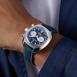 Certina DS-2 Chronograph Automatic 43mm Mens Watch Blue